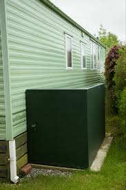 outdoor storage at your static caravan