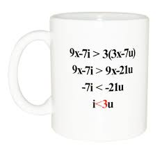 Algebra Love Equation Mug Coffee Or Tea