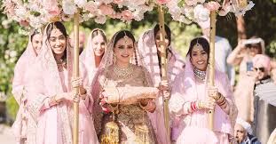 indian wedding bridesmaid