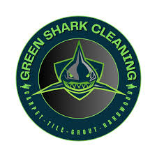 green shark cleaning