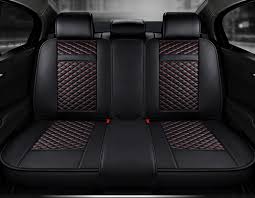 Premium Seat Cover Black Red In Stock
