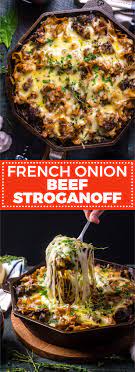french onion beef stroganoff host the
