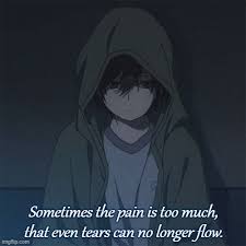anime depression sadness hurt pain