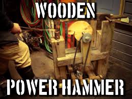 Of gathering materials and construction time, you can make your own power hammer with a unique drive mechanism. Diy Power Hammer Plans