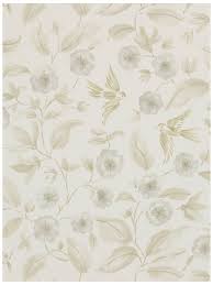 Sanderson Bird Blossom Wallpaper at ...