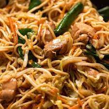 Chow Mein Noodles gambar png