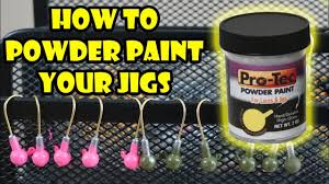 How To Powder Paint Jig Heads With Pro Tec T Day Ep 1 Diy At Home