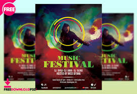Free Music Event Flyer Templates Free Download Music Party Flyer