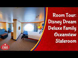 deluxe family oceanview stateroom tour