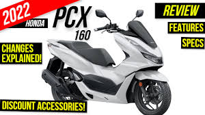 2022 honda pcx 160 scooter review