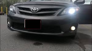 Toyota Corolla Fog Light Installation