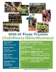 2019 Team Evolution Tryouts