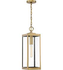 inch antique brass outdoor hanging lantern