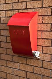 The Brixton Wall Mounted Post Box And