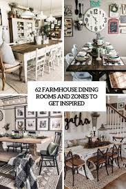 62 farmhouse dining rooms and zones to