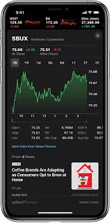 Get notified when the prices go up or down! Check Stocks On Iphone Apple Support