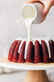 super moist red velvet bundt cake