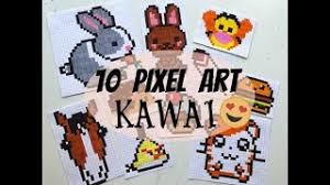 Drawing pixel art is easier than ever while using pixilart. Tuto 10 Petits Pixel Art Kawai Et Faciles