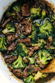 slow cooker beef and broccoli the