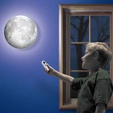 Decbest Relaxing Healing Moon Night Light 6 Kinds Phase Of The Moon Led Wall Moon Lamp With Remote Controlis Diversiform Newchic