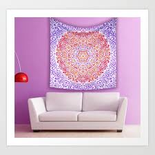 Hippie Gypsy Large Mandala Tapestry