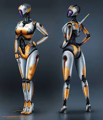 CGTalk | 'P I T G I R L' (Female Robot Concept Design)