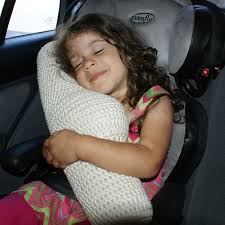 Crochet Pattern Seat Belt Travel Pillow
