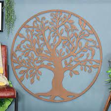 Tree Of Life Circular Wall Art 100cm