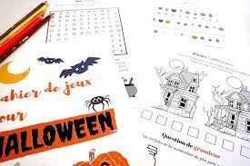 Cahier de jeux pour Halloween : plein d'activités pour amuser vos enfants
