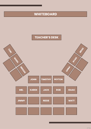 free clroom seating chart pdf