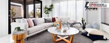 На бял диван има дизайнерско покритие на кухнята е свързана с хол. Tendencii V Interiorniya Dizajn Na Hol 2020 2021 Superkartachi