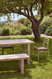 Rustic Wood Garden Dining Chair Home