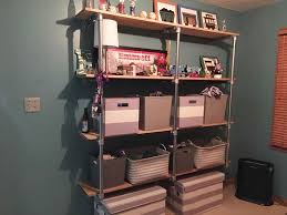 Diy Wall Mounted Pipe Shelf With