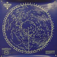 Star Chart Wall North South Sky Grades 6 12 Aep 400