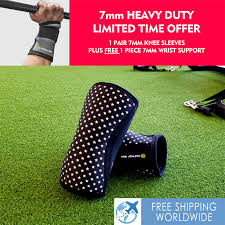 Details About Knee Sleeves 7mm Patella Free Wrist Wrap Support Sbd Crossfit Multi Sports Squat