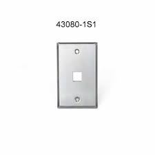 Leviton Quickport Stainless Steel Wall