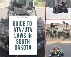 utv laws in south dakota atv