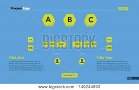 Flow Chart Slide Vector Photo Free Trial Bigstock