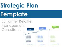 Strategic Plan Template Strategic Planning Corporate