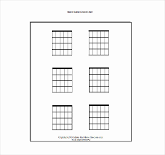 72 Disclosed Blank Guitar Chords Chart Printable