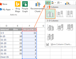 how to make a histogram in excel 2019