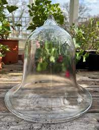 Vintage Glass Garden Bell Cloche