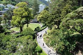 (last entry at 4:30 p.m.). Wellingtons Botanischer Garten Wellington New Zealand