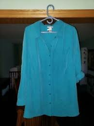 Catherines Light Blue Blouse Size 2x Ebay