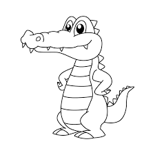 premium vector cute crocodile cartoon