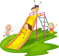 But there are so many other ways to use a slide. Kids On A Slide Stock Vector Colourbox