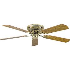 Concord By Luminance 52 In Hugger Ceiling Fan With Light Dark Blades Polished Brass At Tractor Supply Co
