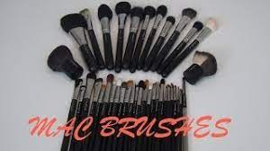 mac makeup brushes collection
