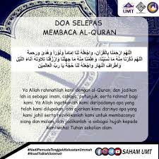 Doa selepas baca al quran mp3 & mp4. Doa Harian Sahabat Masjid Umt Official Facebook