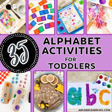 alphabet activities for toddlers